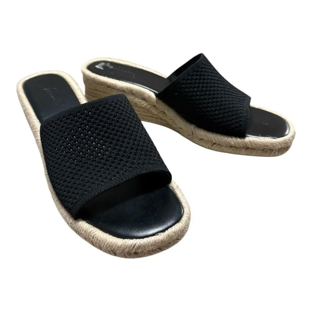 Arromic Espadrilles Wedge Platform Sandals Comfortable Slip On Slides size 7.5